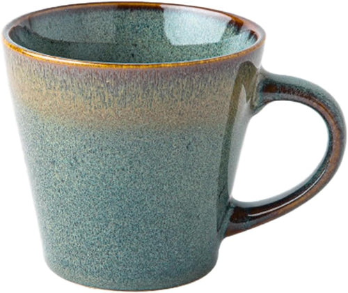 Vintage Glazed Ceramic Coffee Mug 16oz — Large Capacity Cup for Coffee, Tea, Milk, Microwave & Dishwasher Safe