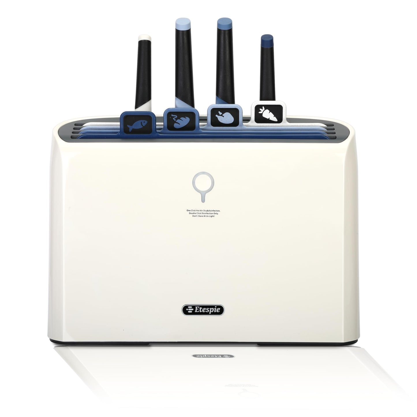 Smart cutting board and knife set