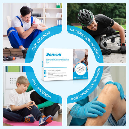 Large butterfly bandage suitable for very large wounds