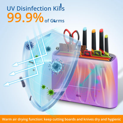 Smart cutting board and knife set