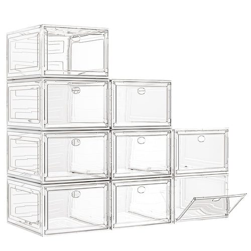 Transparent storage box [thickened material]
