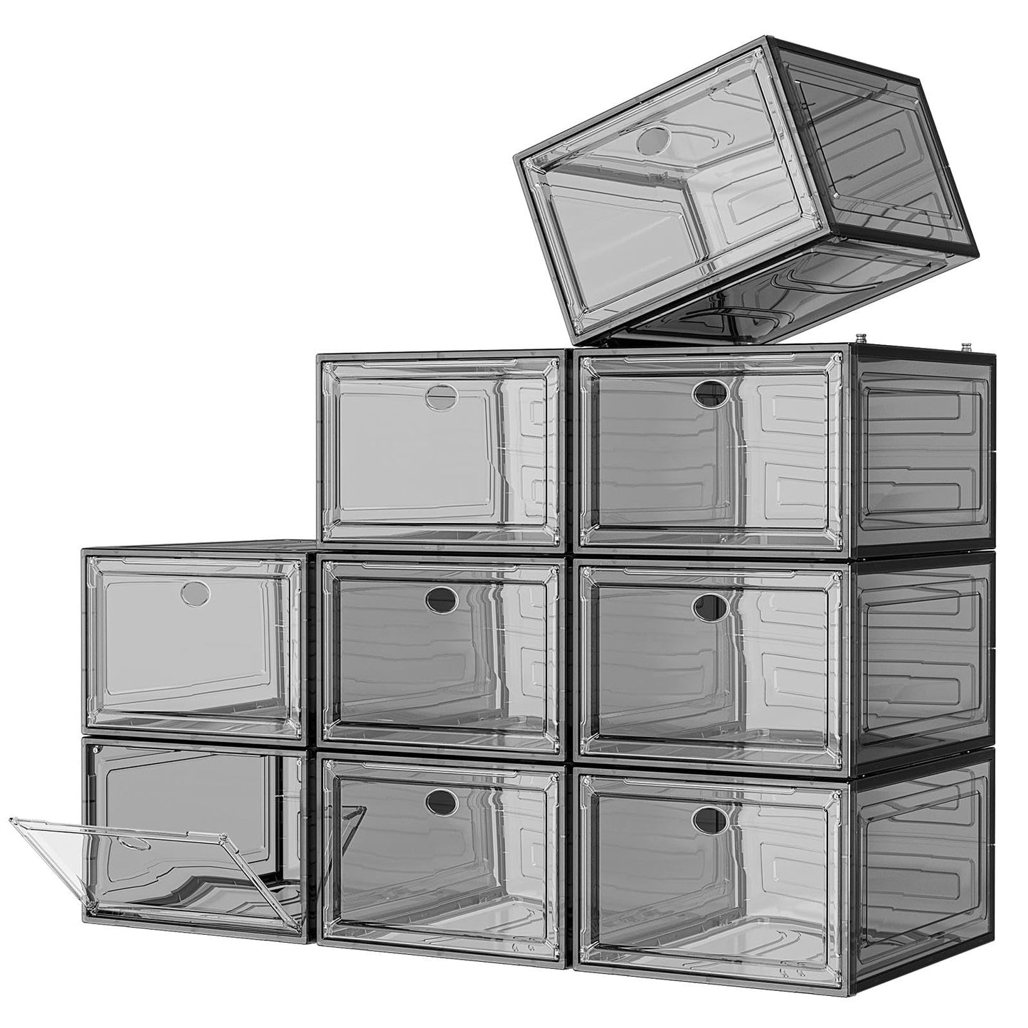 Transparent storage box [thickened material]