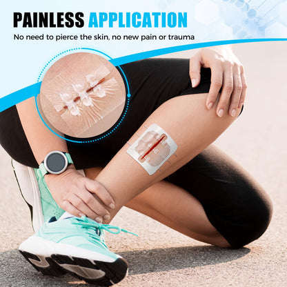 Large butterfly bandage suitable for very large wounds