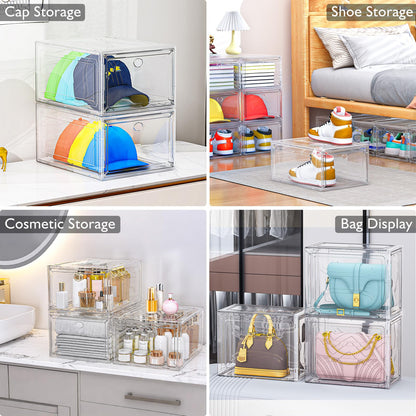 Transparent storage box [thickened material]