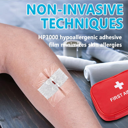 Large butterfly bandage suitable for very large wounds