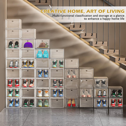 Transparent storage box [thickened material]